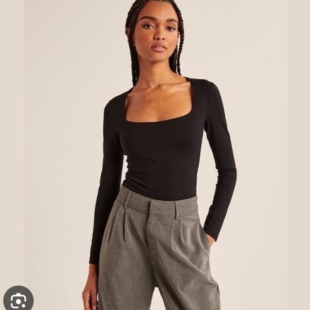 Aberc and Fitch soft A&F cozy bodysuit
